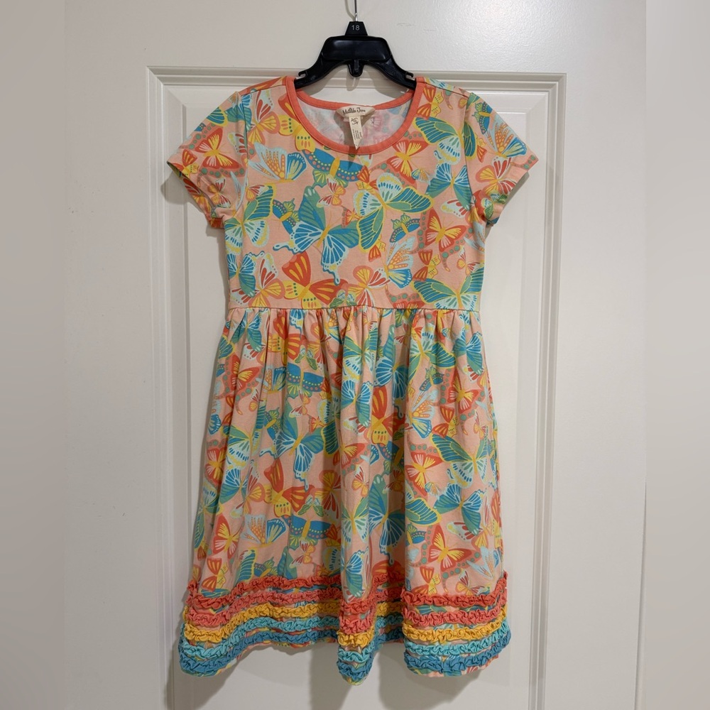 Matilda Jane Multicolor Butterfly Kids Dress